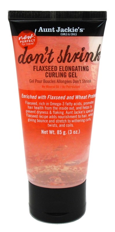 Aunt Jackies Don'T Shrink Flaxseed Curling Gel 3oz Tube
